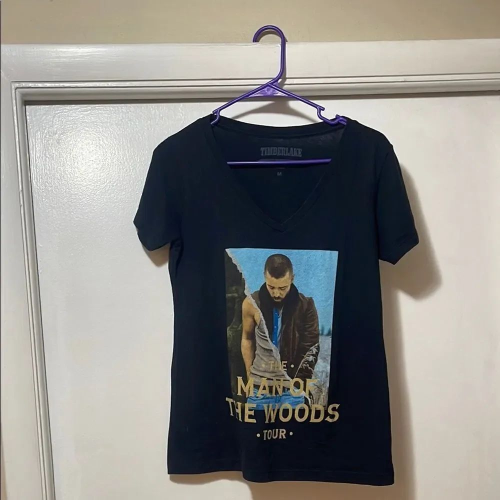 Justin Timberlake man of the Woods tour shirt size medium